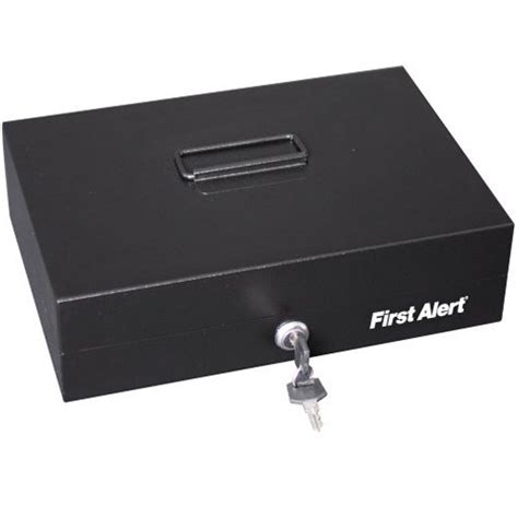 first alert 3026f deluxe steel cash box|First Alert 3026F Cash Box with Money Tray.